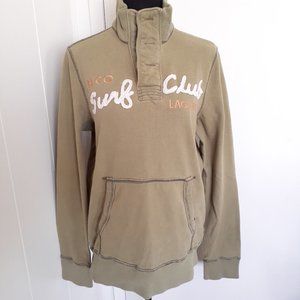 Hollister High Collar Sweatshirt. Size Large